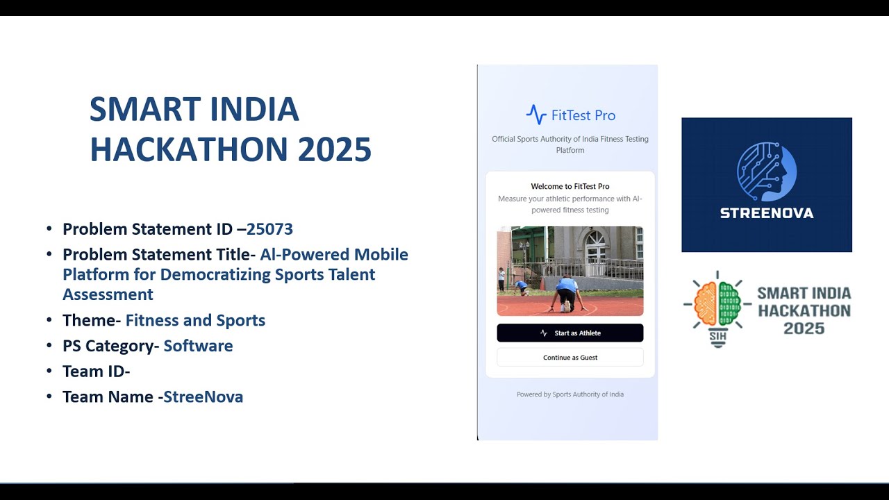AI-Driven Sports Talent Assessment System | Fair & Scalable Evaluation