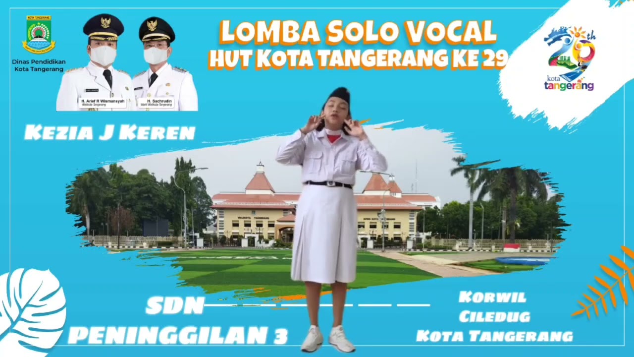 Lomba Solo Vokal Hut Kota Tangerang Ke- 29