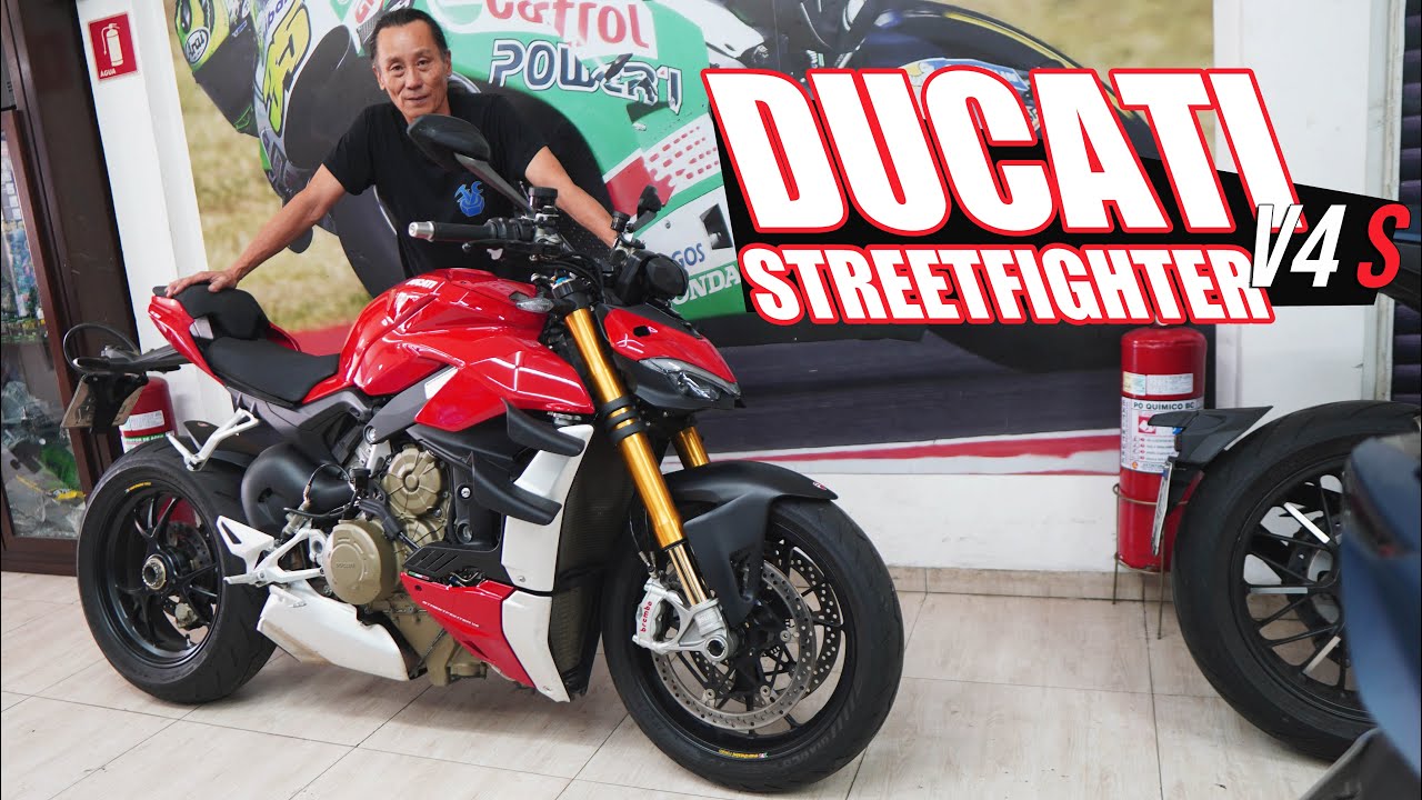 DUCATI STREETFIGHTER V4 S 2024 EM DETALHES!