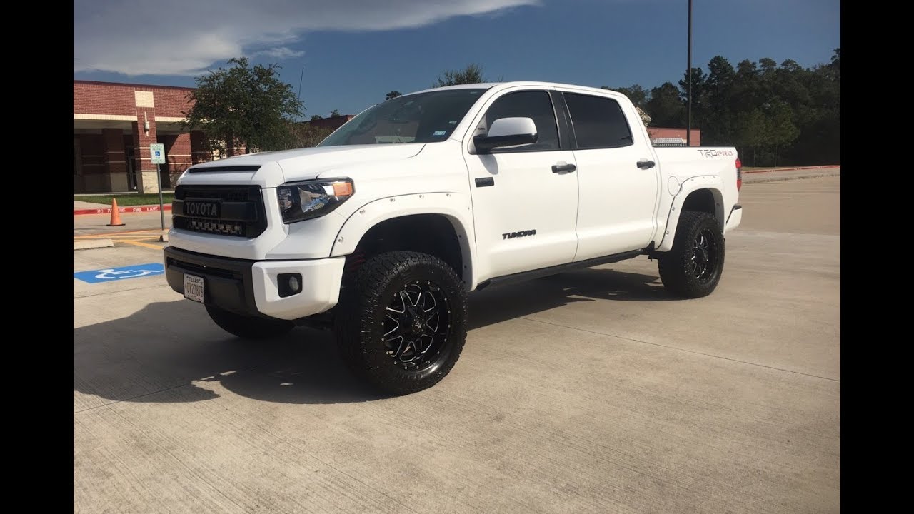 Обзор Toyota Tundra TRD PRO с лифтом 2016 года