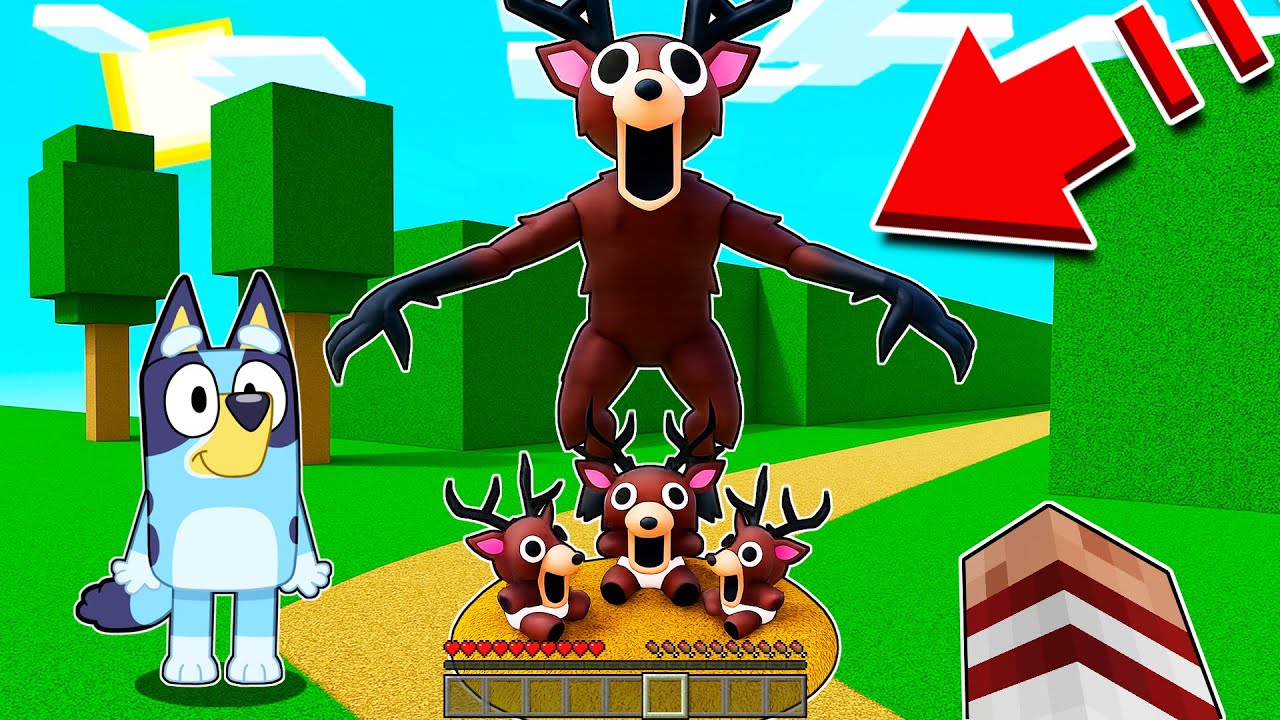 ROBAMOS LOS BEBÉS DEL CIERVO DE 99 NOCHES EN EL BOSQUE CON BLUEY