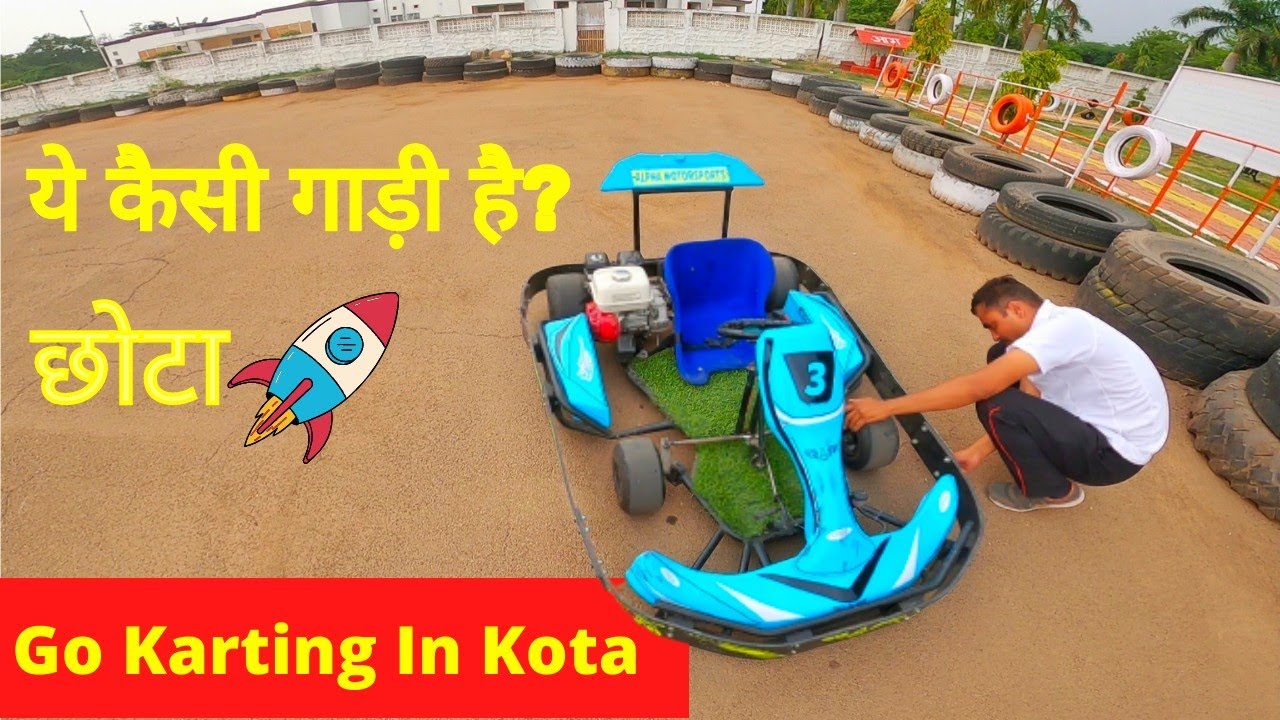 कोटा शहर में GO KARTING | Go Karting In Kota | My First Vlog