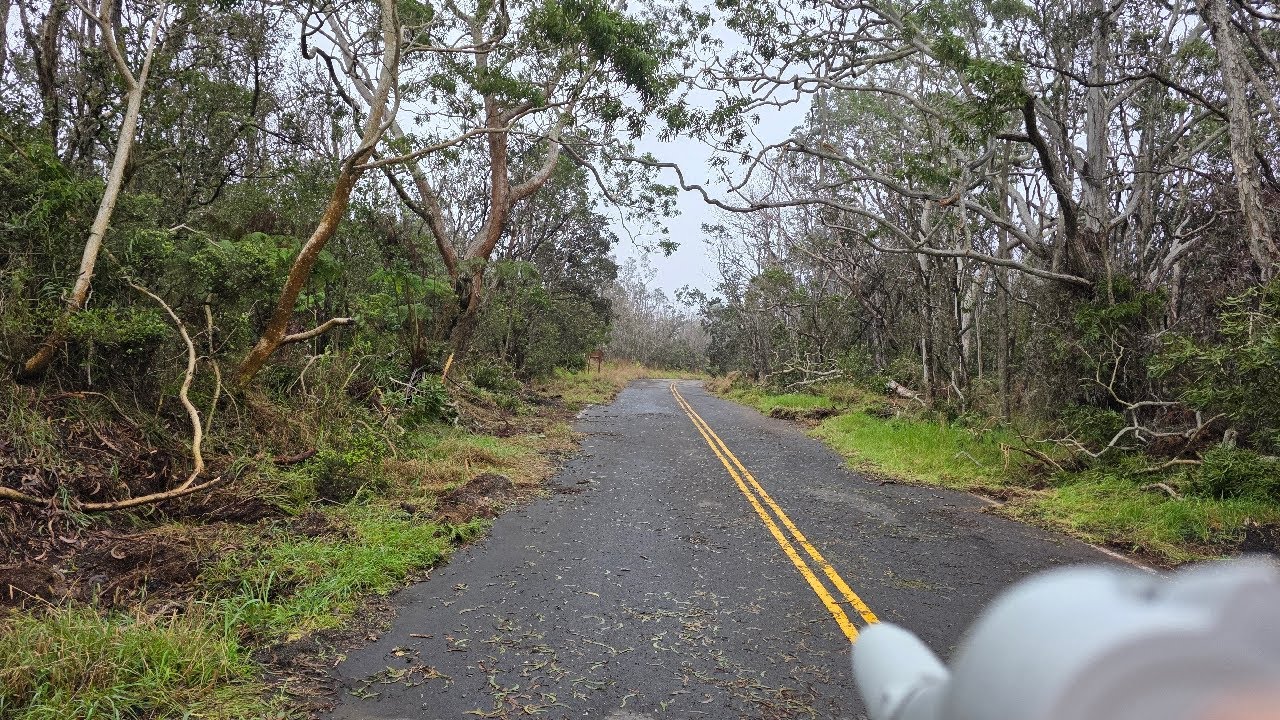 Live walk on Kilauea Volcano. March 20, 2026