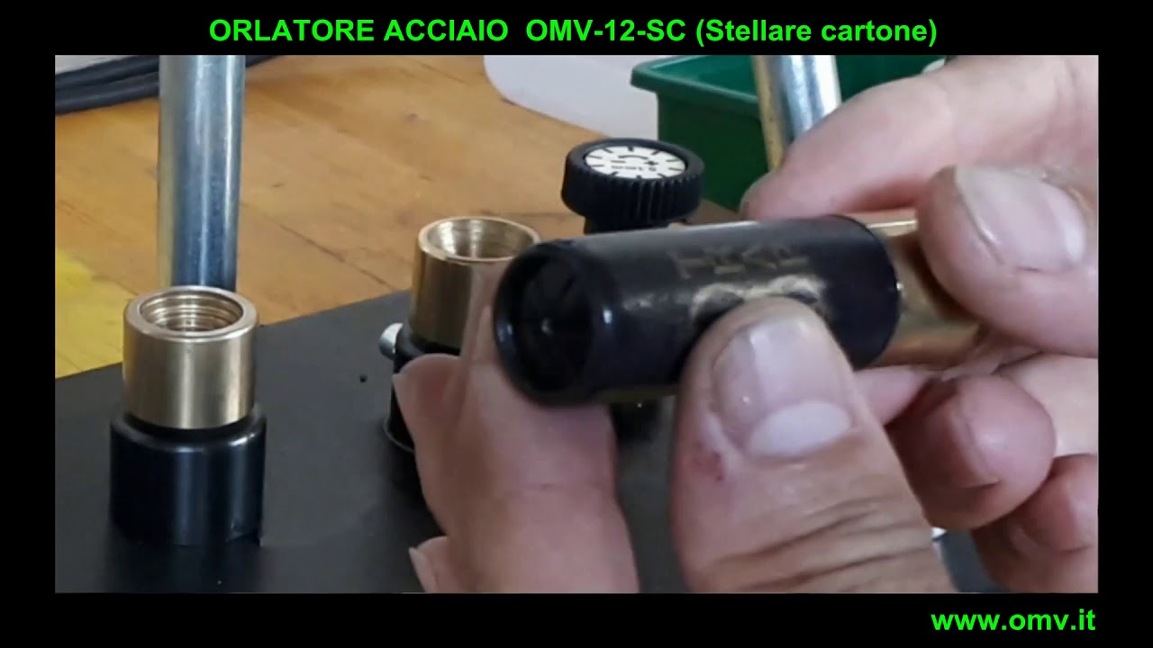 Test orlatore OMV 12-SC ( Chiusura stellare cartone)