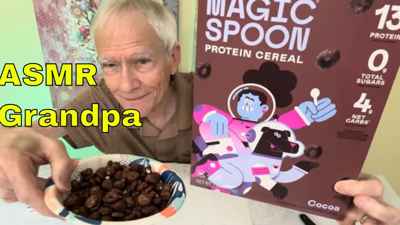 ASMR| Magic Spoon Cocoa Protein Cereal! no sugar