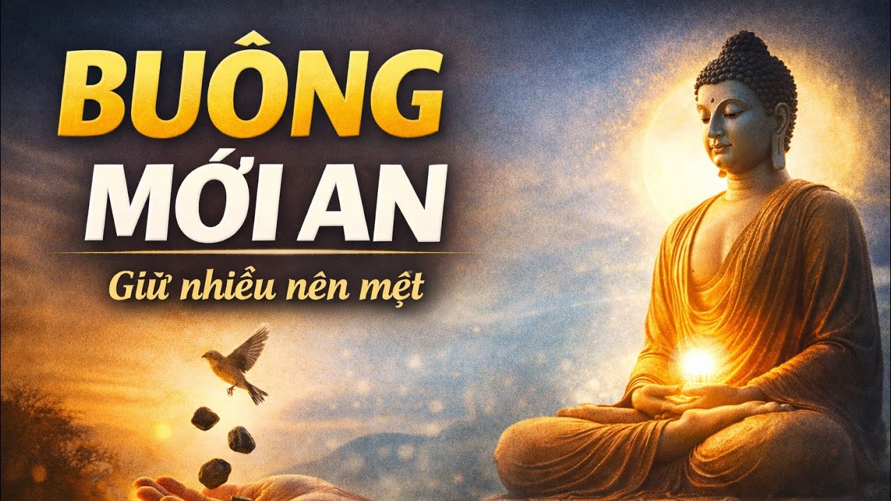 Buông Đúng Chỗ, Đời Tự Nhiên Nhẹ – Nghe Để Lòng Được Nghỉ