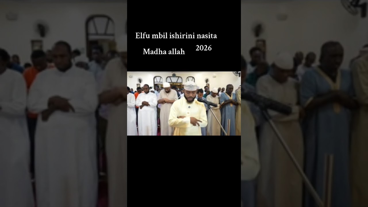 Sheikh muhammad Nassor bachu yupo kenya