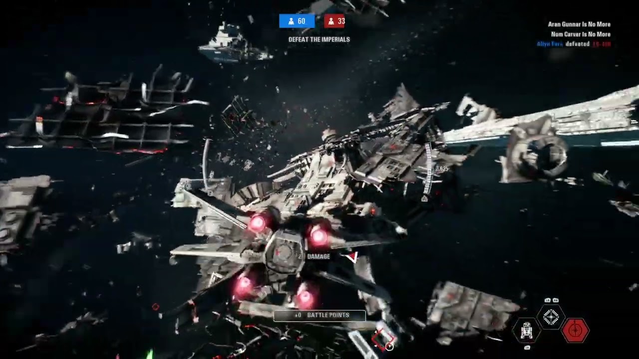 Star Wars Battlefront 2 2017 (Starfighter Team Battle)(Arcade)(Original Trilogy Era)