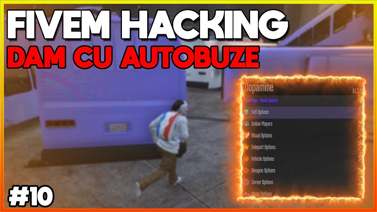 DAU CU AUTOBUZE & Trollam JUCATORII cu HACK pe FIVEM #10