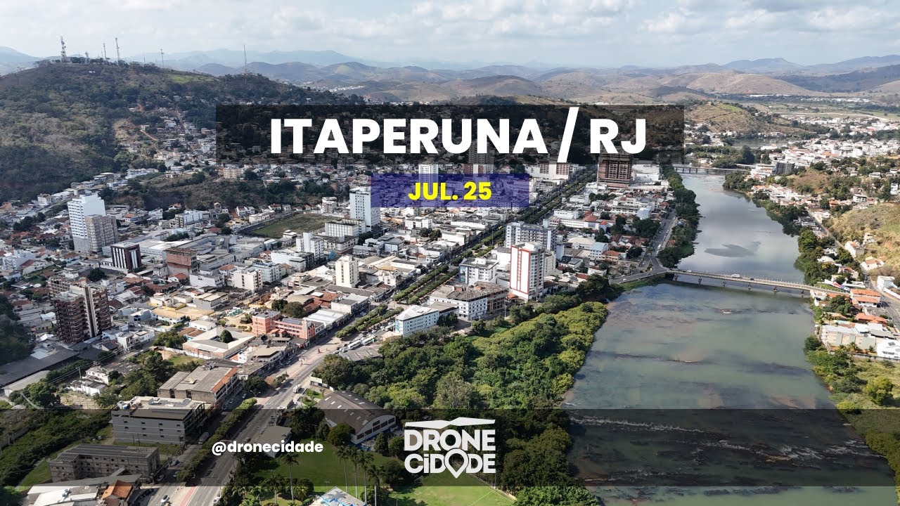 Itaperuna RJ | Centro; BR 356; Av. Cardoso Moreira | Drone imagens | Jul. 25 | @dronecidade