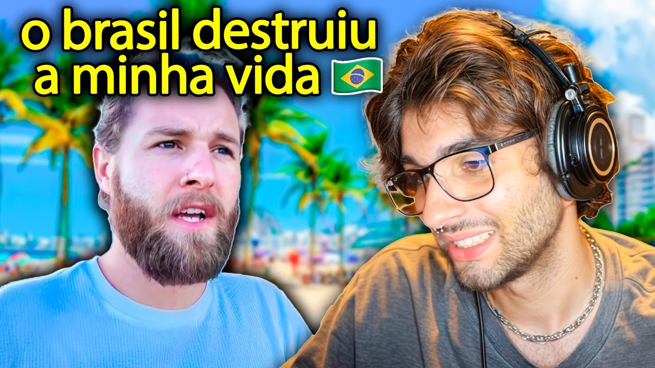 Esse gringo ODEIA o brasil pelo motivo errado...