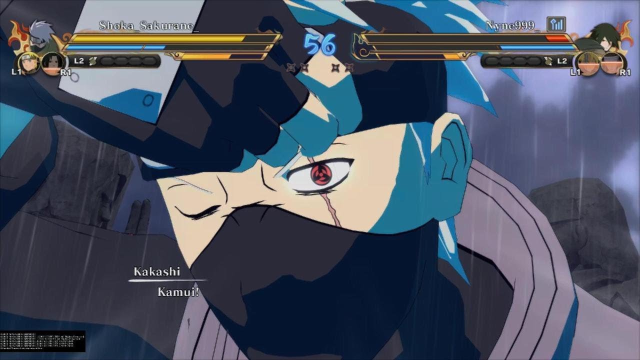 Kakashi vs Sasuke NARUTO STORM CONNECTIONS online Ranked gameplay No Commentary