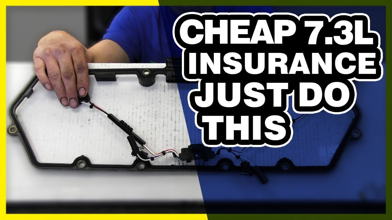 Cheap 7.3L Insurance: Valve Cover Gasket & Internal Wiring Harness Install (Ford Powerstroke 7.3L)