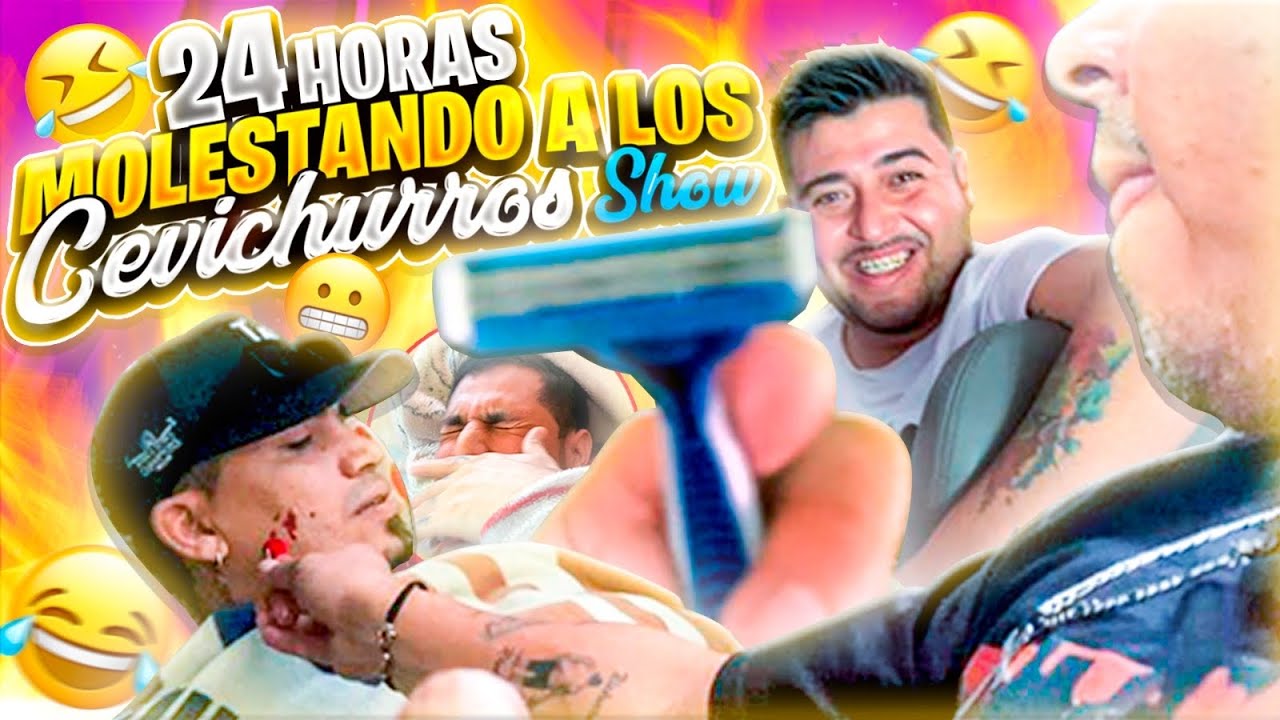 24 HRS MOLESTANDO A CEVICHURROS SHOW🔥//parte#1 todo se *descontrolo*😈