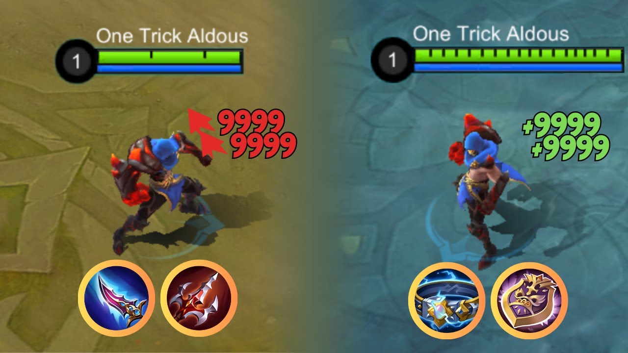 Aldous TANK Build vs Aldous DAMAGE Build