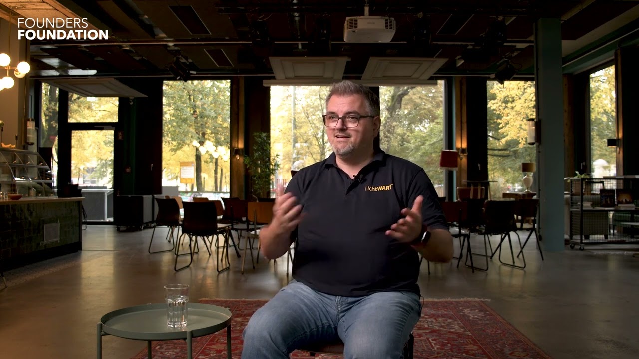 Gregor Giataganas über sein Startup LichtWART und die Zeit im Accelerator I Founders Foundation
