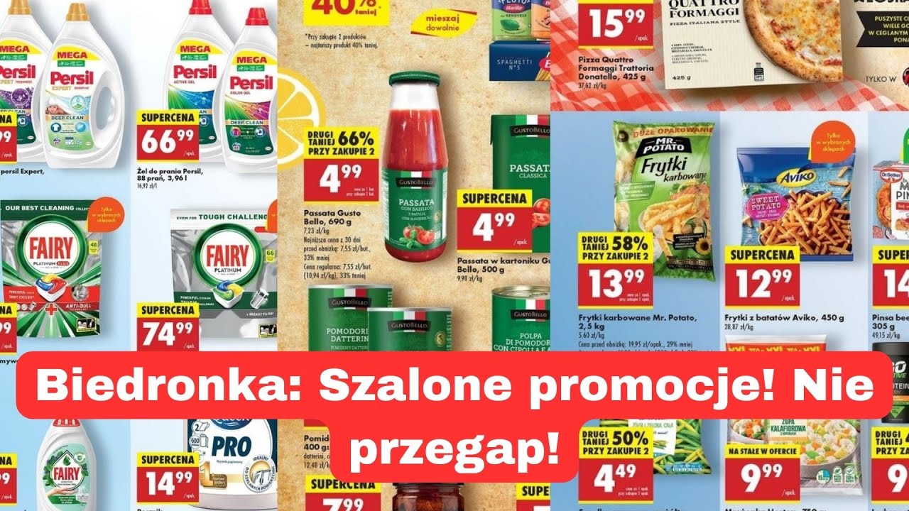 Biedronka: Odkryj najlepsze promocje i zaoszczędź! 🛒🔥