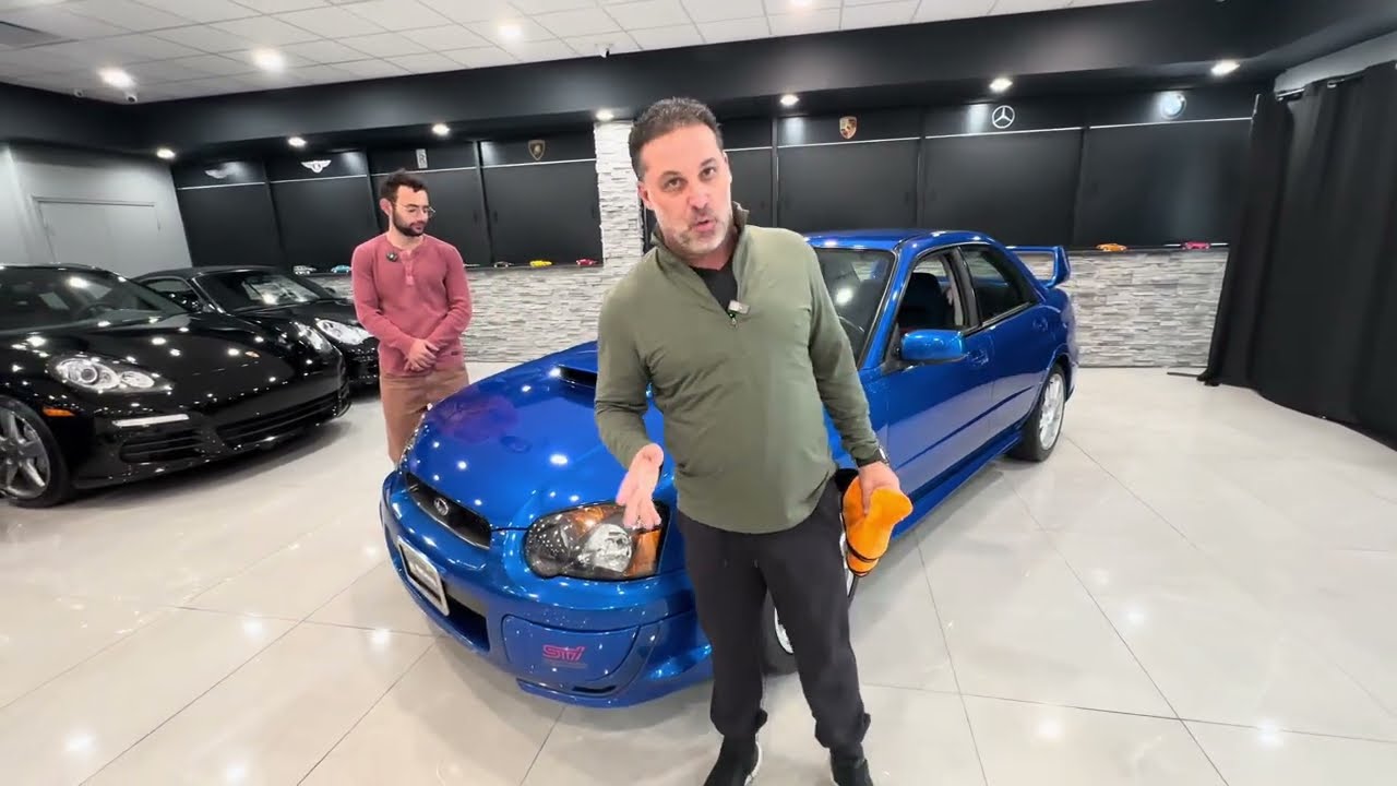 Представляем наш Subaru Impreza WRX STI 2005 года выпуска с пробегом 34 000 миль.
