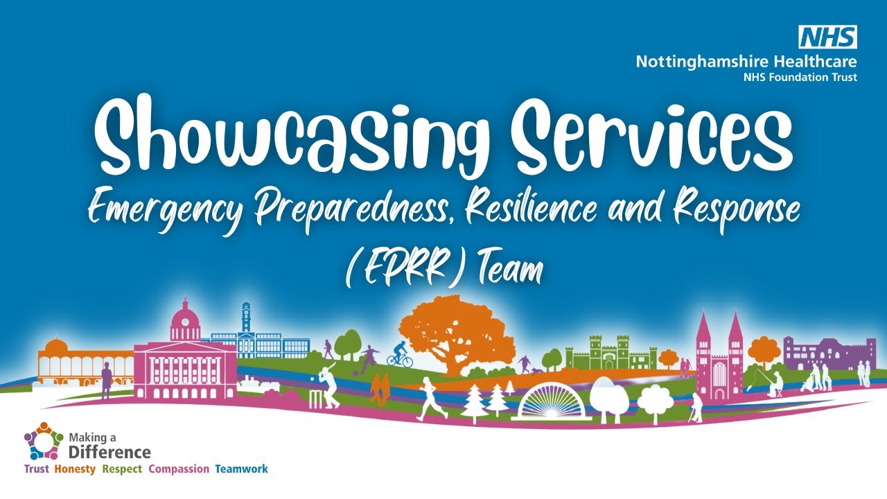 Showcasing Services: Emergency Preparedness, Resilience and Response (EPRR) Team