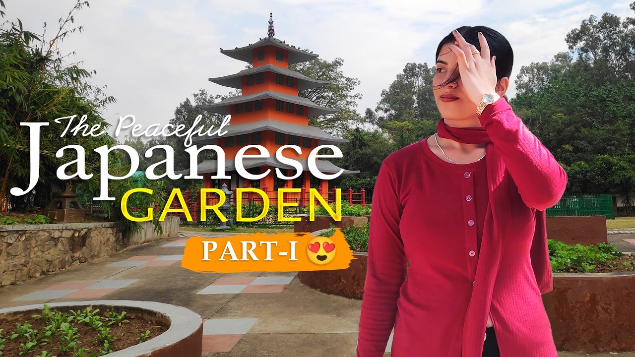 Exploring Japanese Garden  | Beautiful Japanese Garden Tour | Peaceful Place