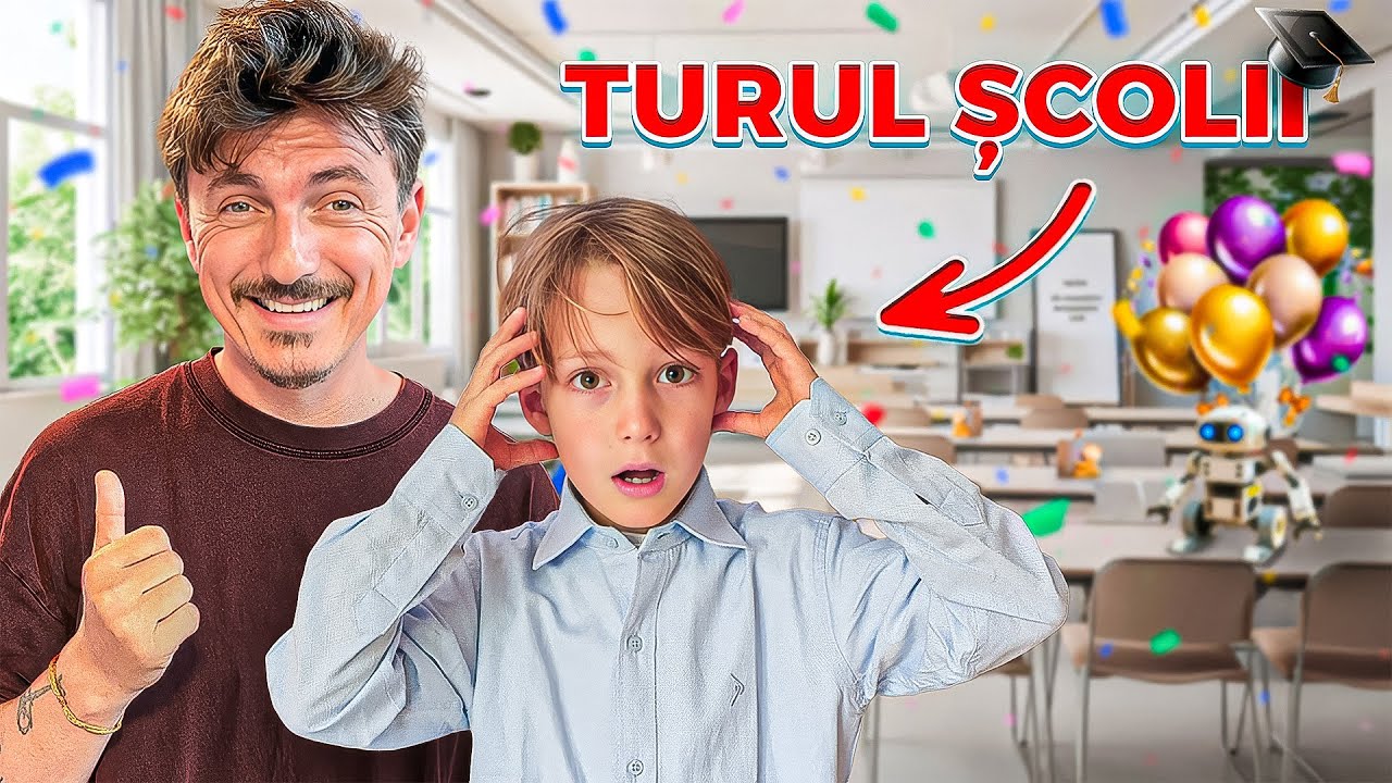 🎓 O zi din viața lui Amza la Școală