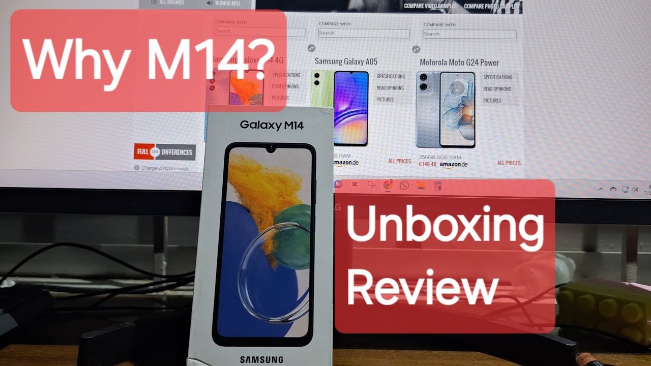 কেন M14 4G ই কিনলাম? Unboxing & Review, Samsung