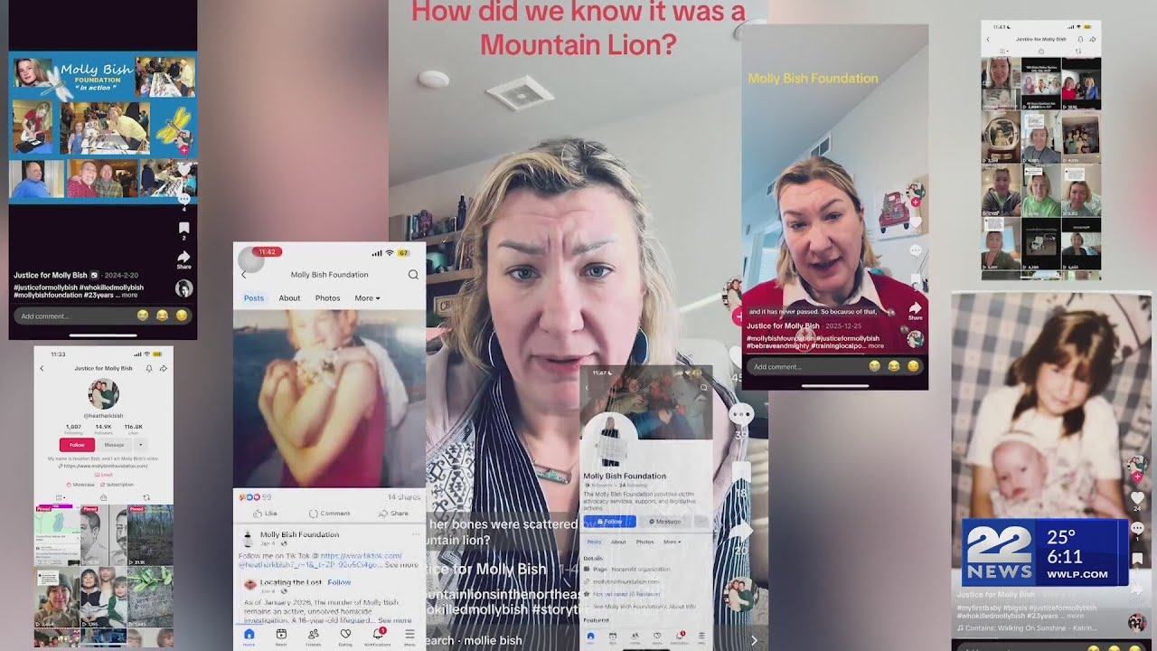 Molly Bish's sister uses TikTok to solve 25-year case