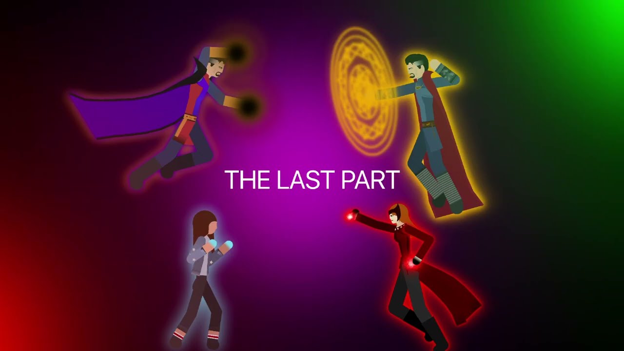 Scarlet witch VS supreme strange.                                     (last part)