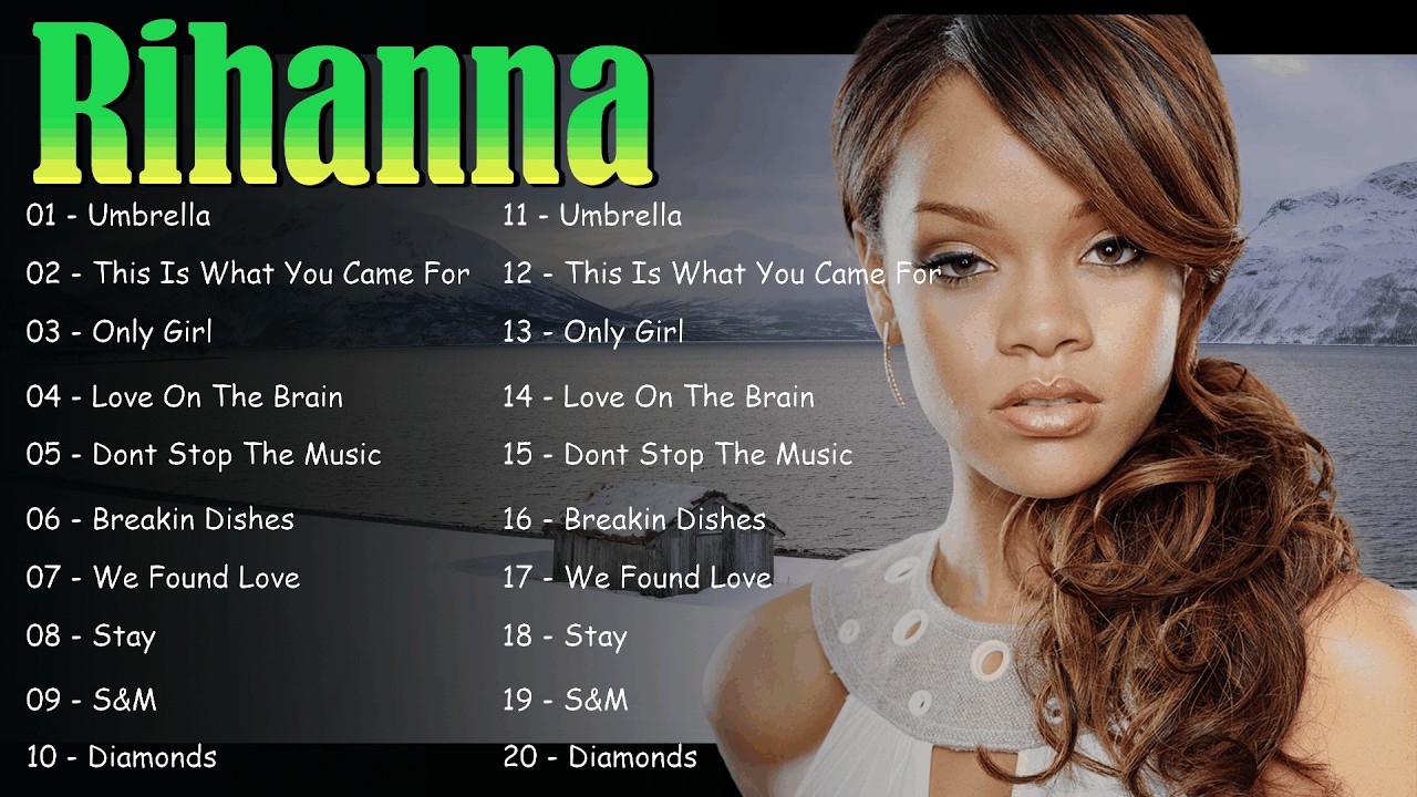 Rihanna Greatest Hits Full Album - Top 10 Greatest Songs of Rihanna Playlist 2026