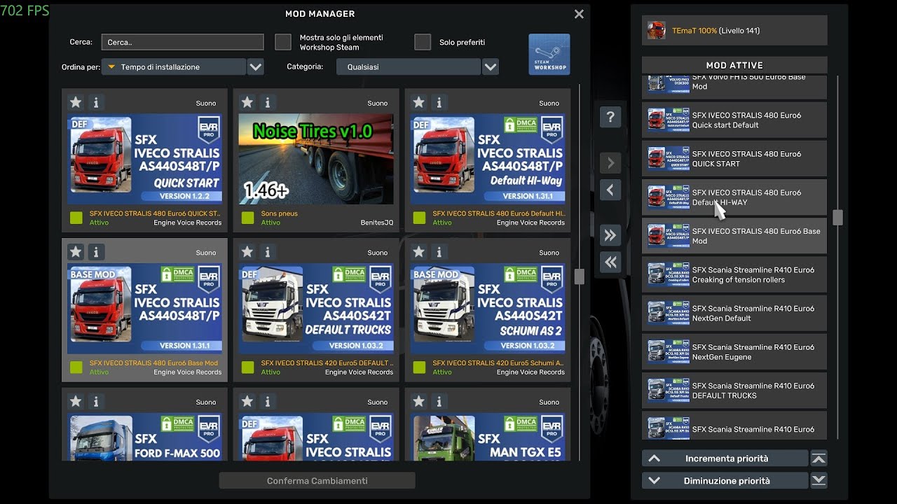 Euro Truck Simulator 2 (1.58 Beta) All My Mods Compatible for Update 1.58 Open Beta + DLC's & Mods