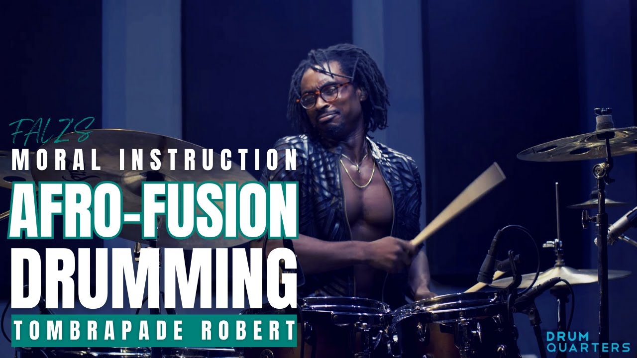 Afro-Fusion Drumming with Tombrapade Roberts - Falz's MORAL INSTRUCTIONS
