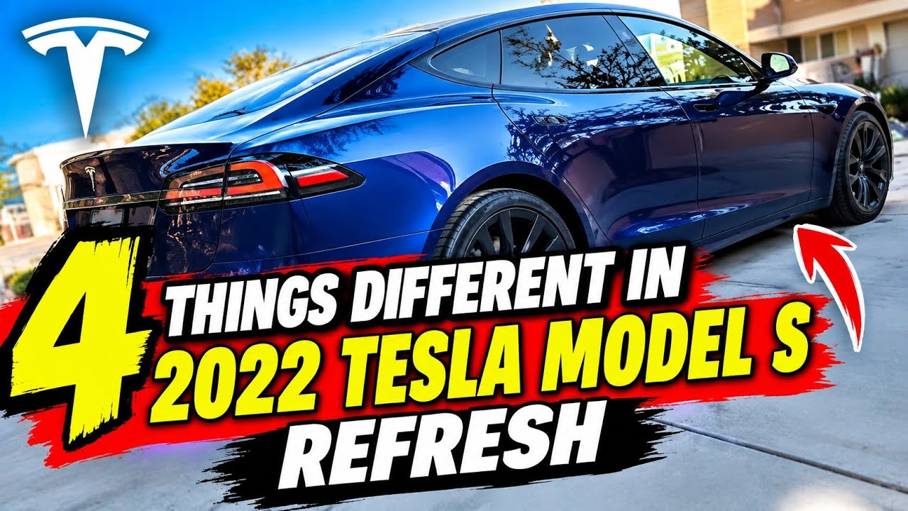 2022 TESLA MODEL S REFRESH-REFRESH WALKAROUND