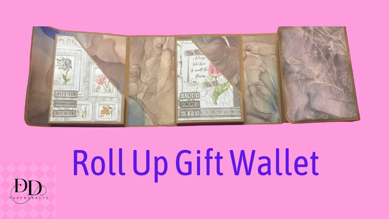 Roll Up Gift Wallet