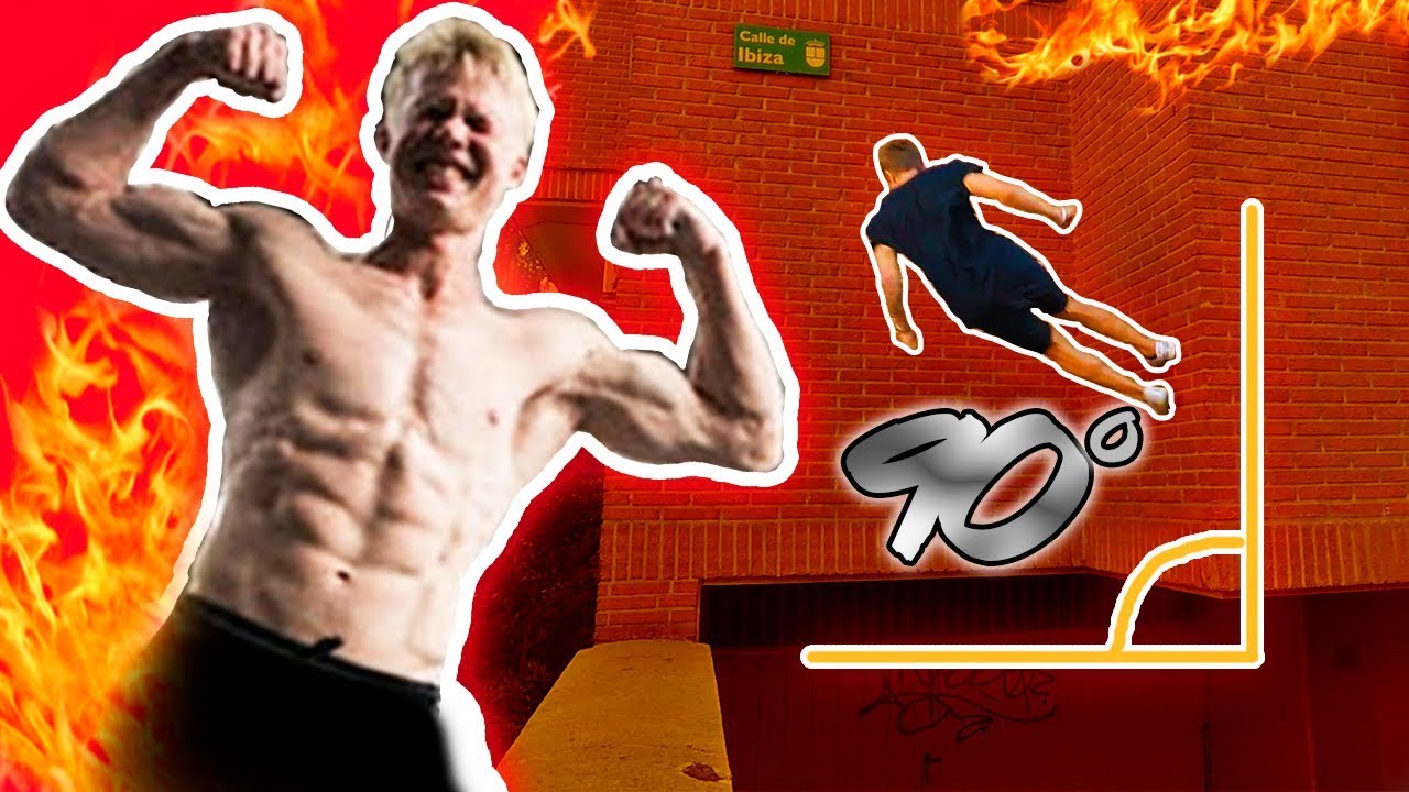 UN ALEMÁN LOCO haciendo PARKOUR EN ESPAÑA