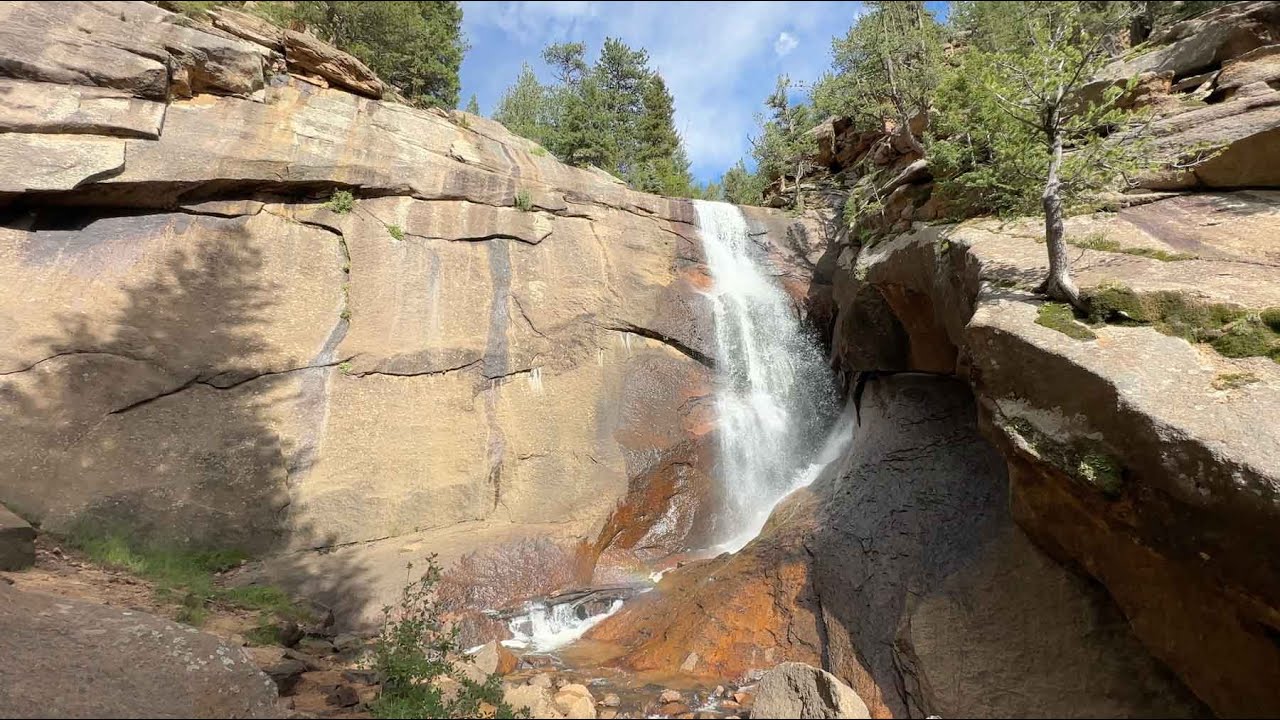 Hiking to Elk Falls in Colorado's Staunton State Park