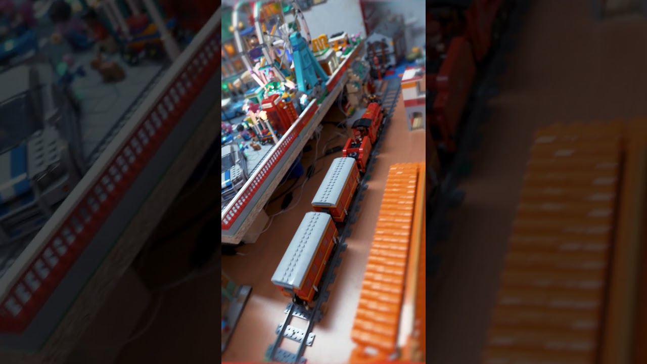 🚂 Motorised Lego Hogwarts Express Test Drive 💥