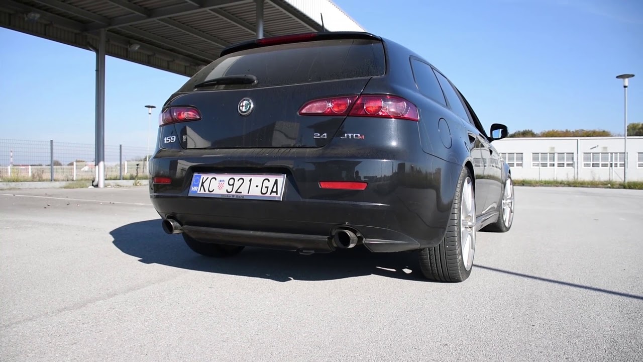 Alfa Romeo 159 2.4 JTDM direct sound #Shorts