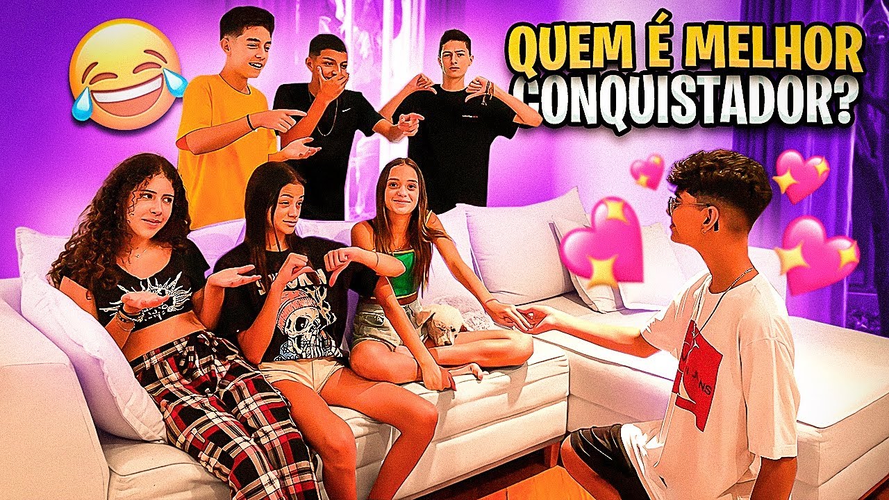 DESAFIO QUEM E O MELHOR CONQUISTADOR!! * com Millena e Manu Maia*
