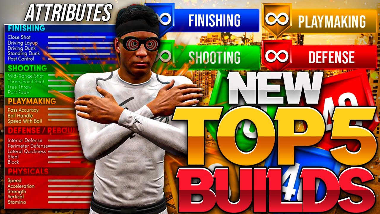 NEW TOP 5 BEST BUILDS NBA 2K22 NEXT GEN! BEST BUILD 2K22 NEXT GEN! BEST GUARD, LOCK & CENTER BUILDS!