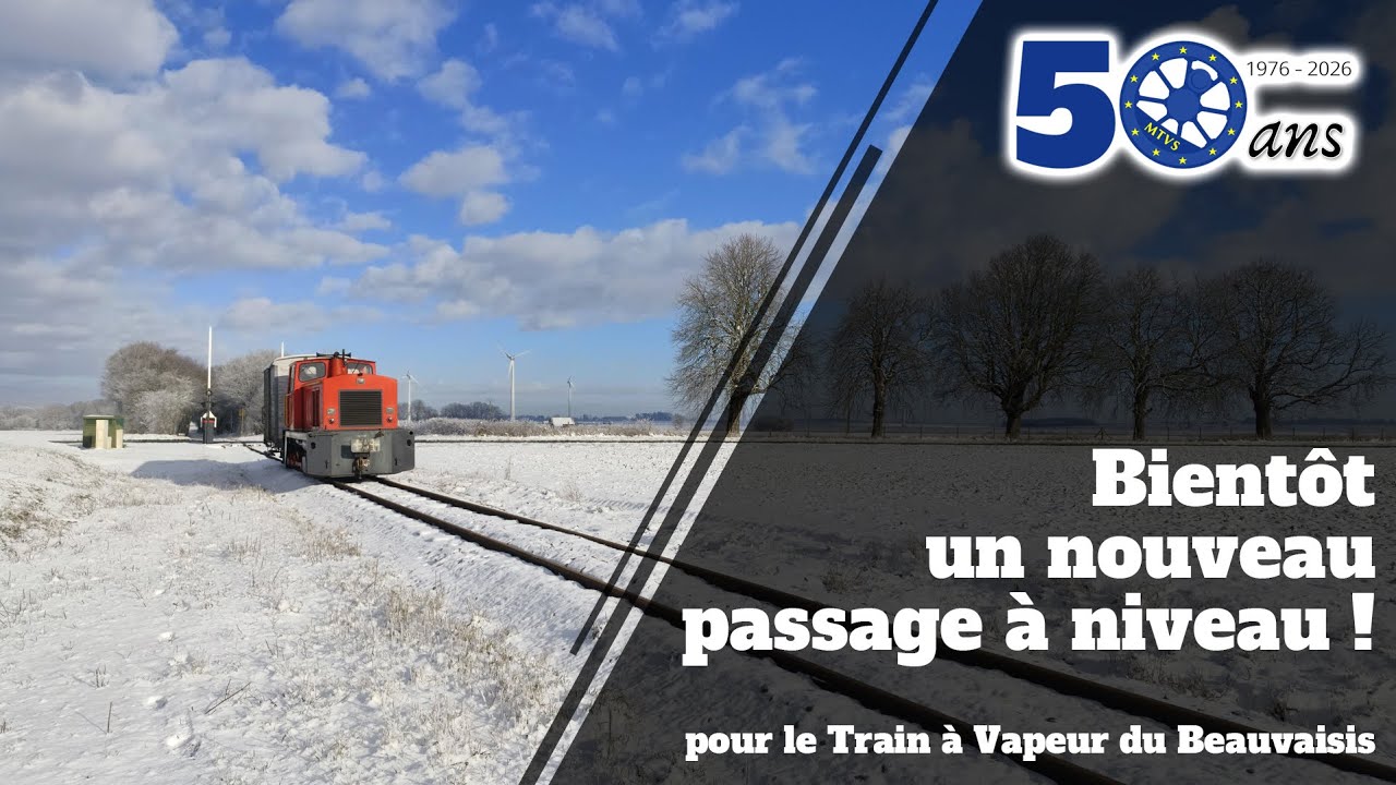 MTVS - Janvier 2026 - Travaux pour un futur passage à niveau