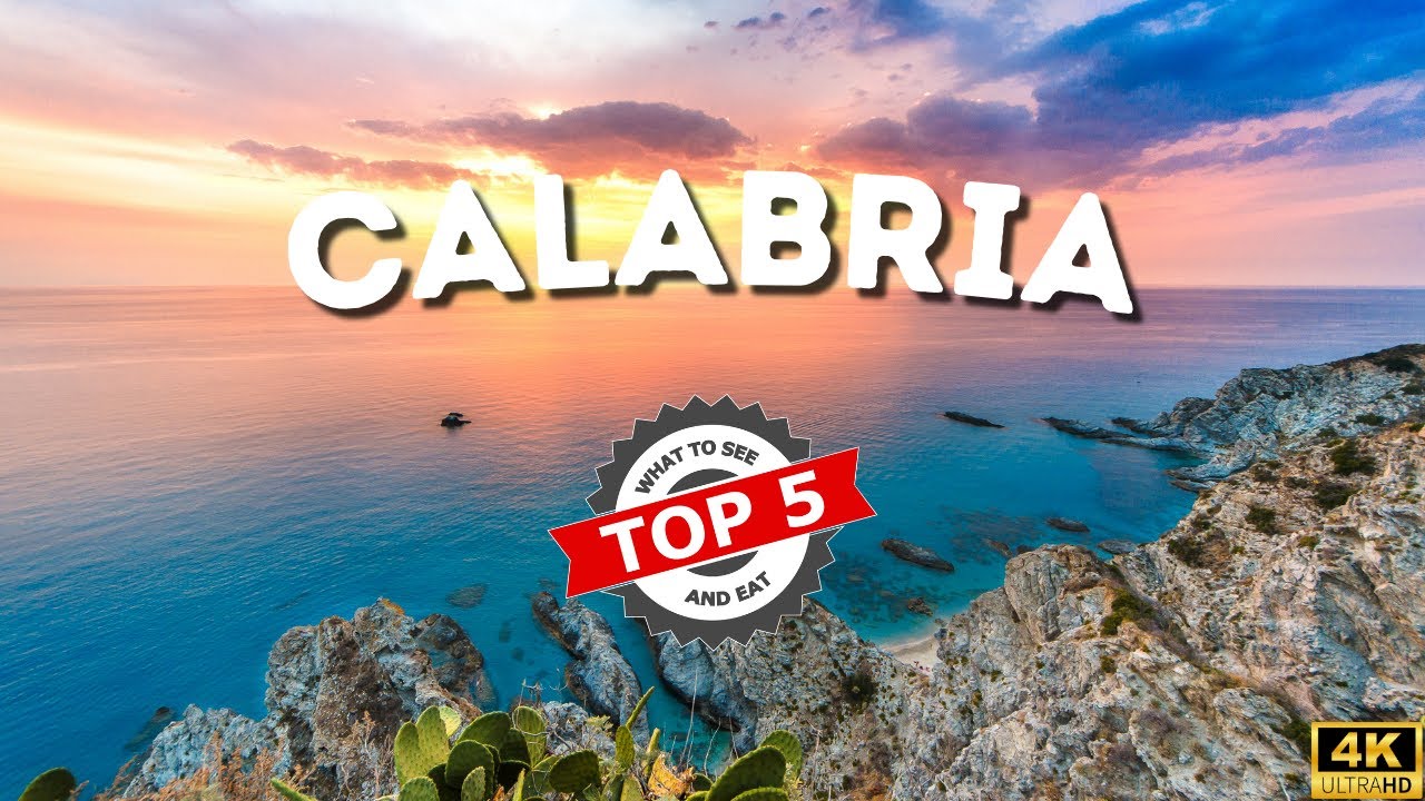 Топ 5 | CALABRIA - Что посмотреть и поесть в 2024 году | 4K