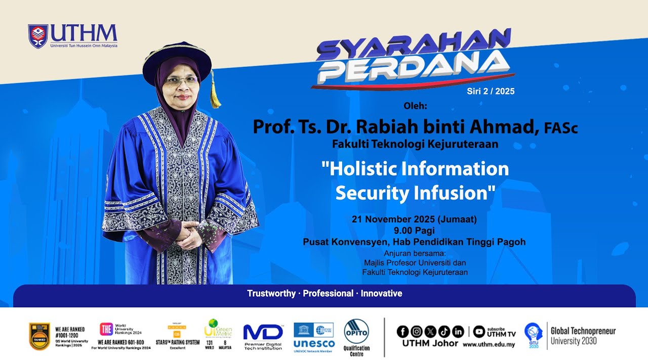 Syarahan Perdana Siri 2/2025