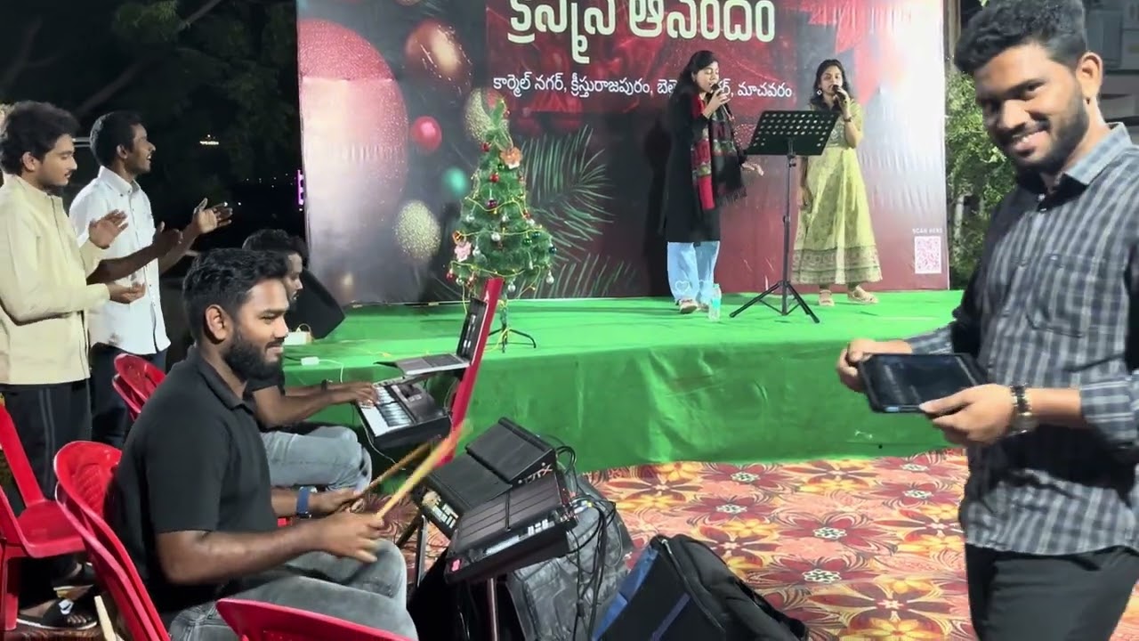 SANDADI || #Telugu christmas songs#ANU SAMUEL Akka