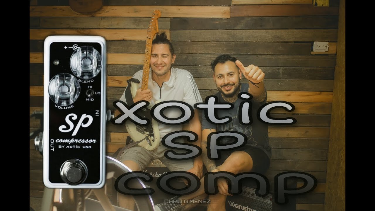 XOTIC SP compressor - testeo en la cueva