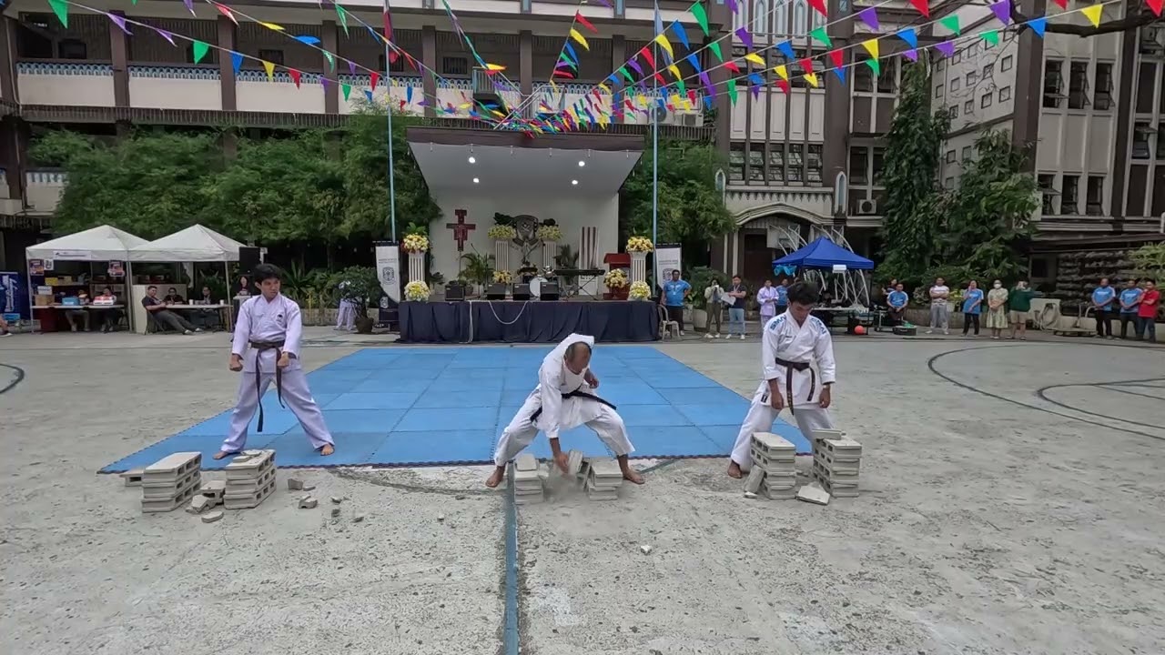 LSM Fair Karate team Hollow Blocks Breaking  20260213 GX013800