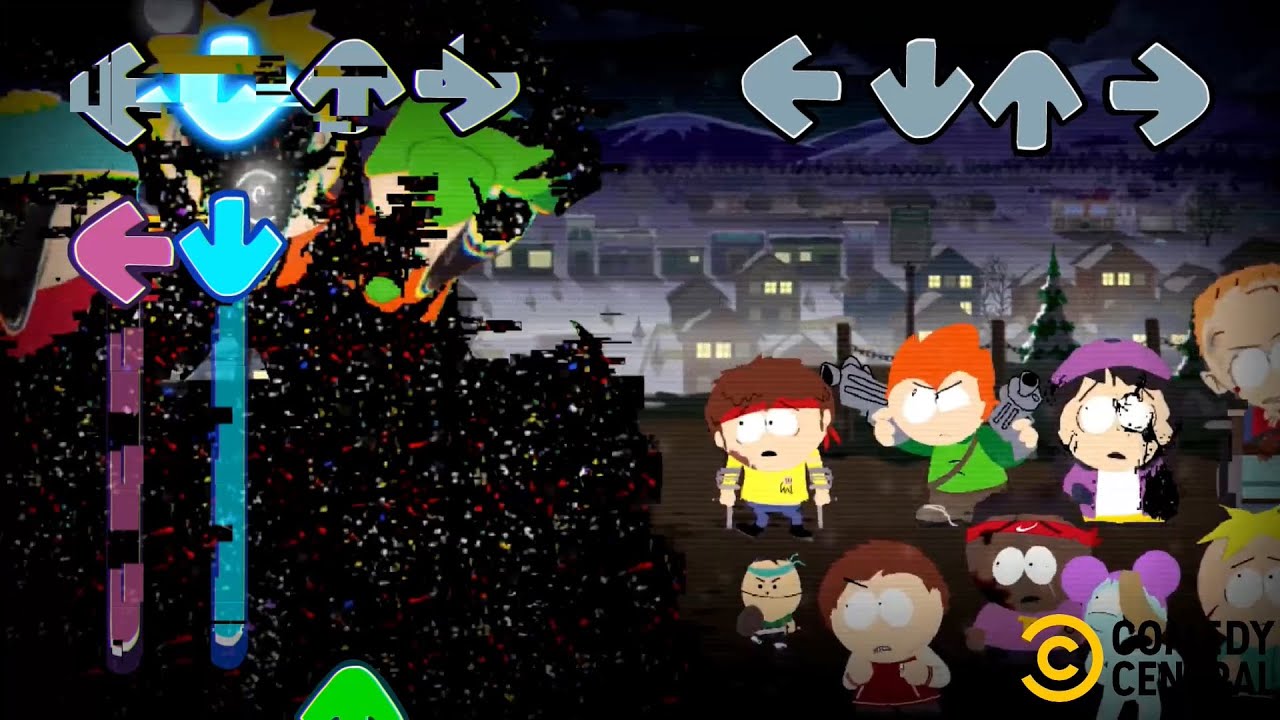 [FNF] Troubled Pico Mix Charted - South Park: Destroyed Past