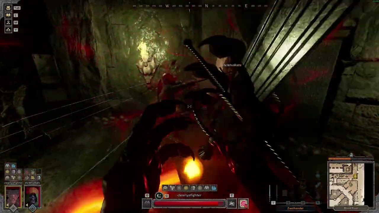 Dark and Darker. Close fight :D