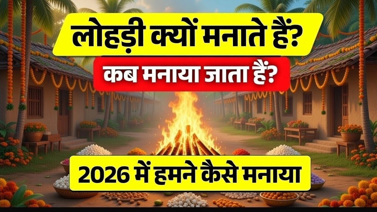 लोहड़ी 2026 🔥 | पंजाब का सबसे जीवंत त्योहार | अलाव, भांगड़ा और परंपराएं | Lohri Festival Explained