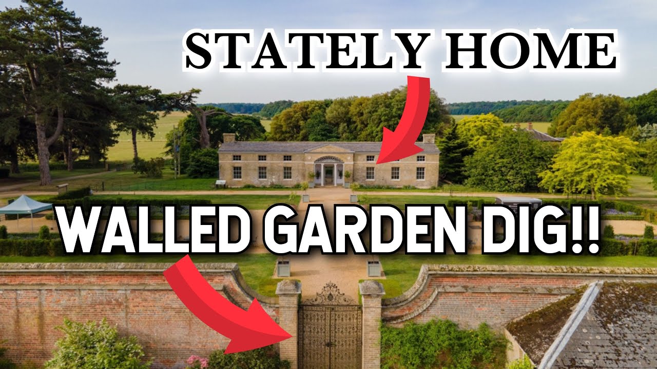 Metal detecting a walled garden dating back to the 1500’s in Perthshire, Scotland!