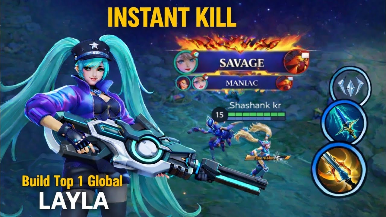 LAYLA DESTROYED EVERYONE 🔥 | FULL GAMEPLAY | MLBB #mobilelegends #mlbbesports #layla 